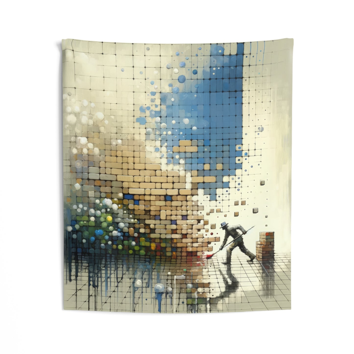 Change Tachism Everyday Indoor Wall Tapestries