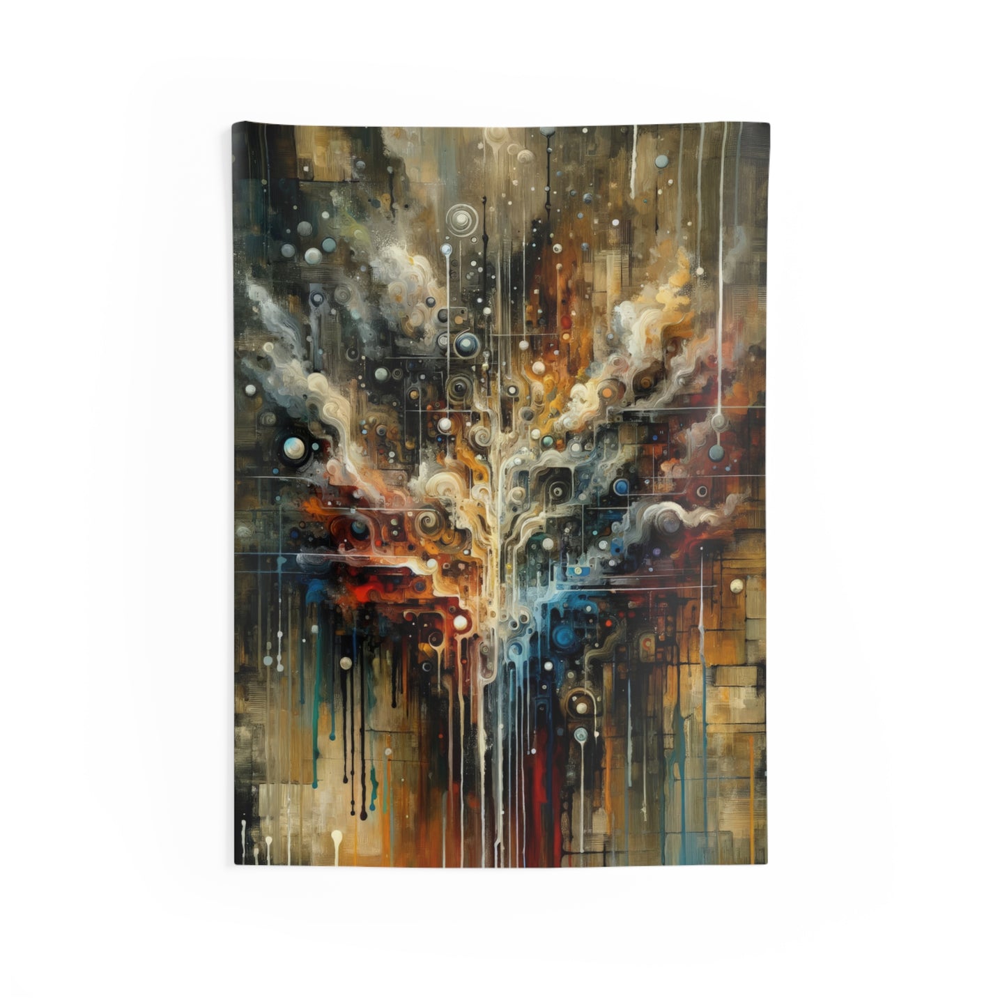 Integral Stewardship Abstract Indoor Wall Tapestries