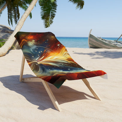 Igniting Transformational Currents Beach Towel