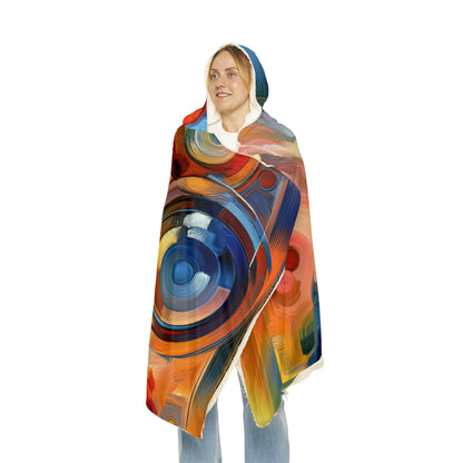 Emotional Perception Abstract Snuggle Blanket