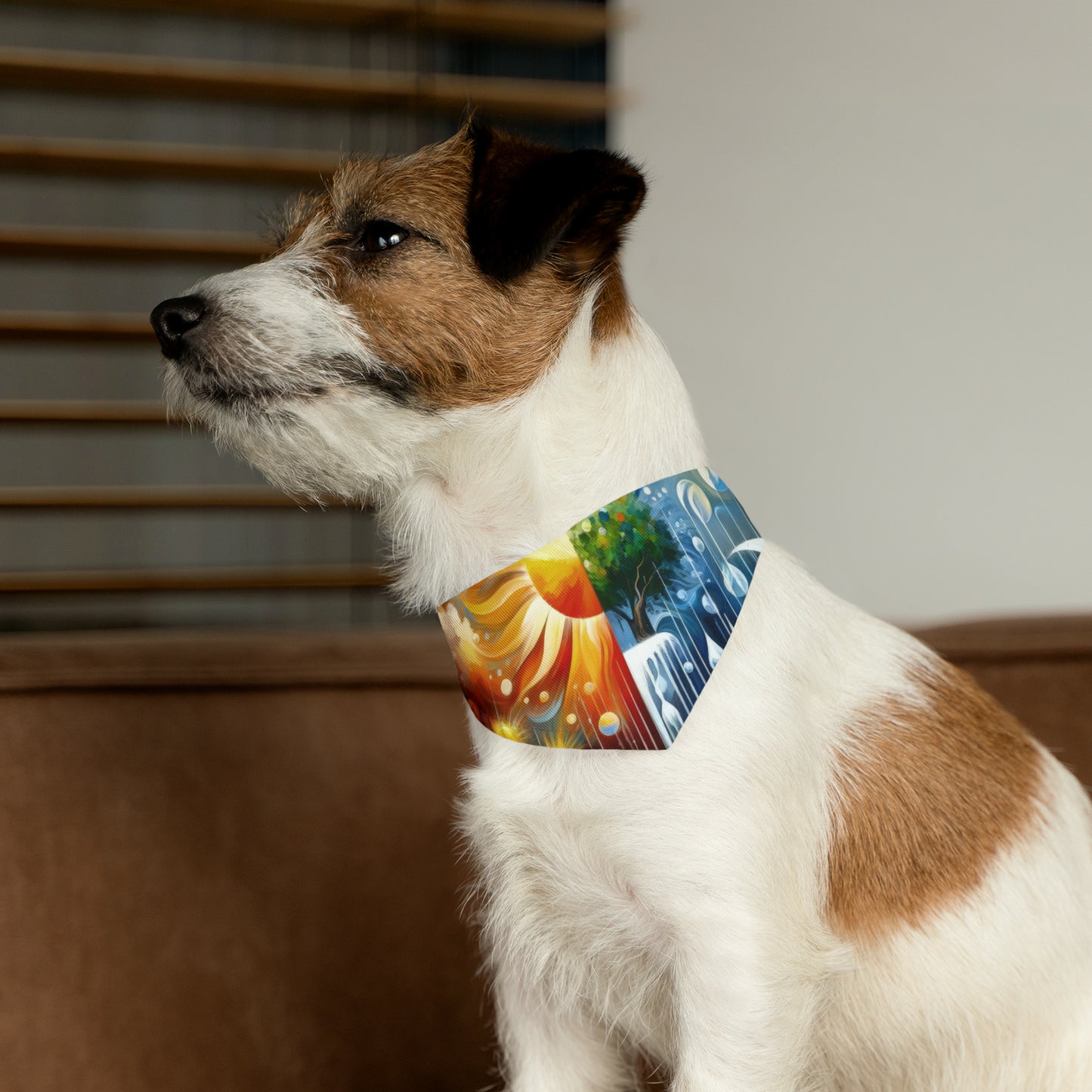 Sunshine Harvest Journey Pet Bandana Collar