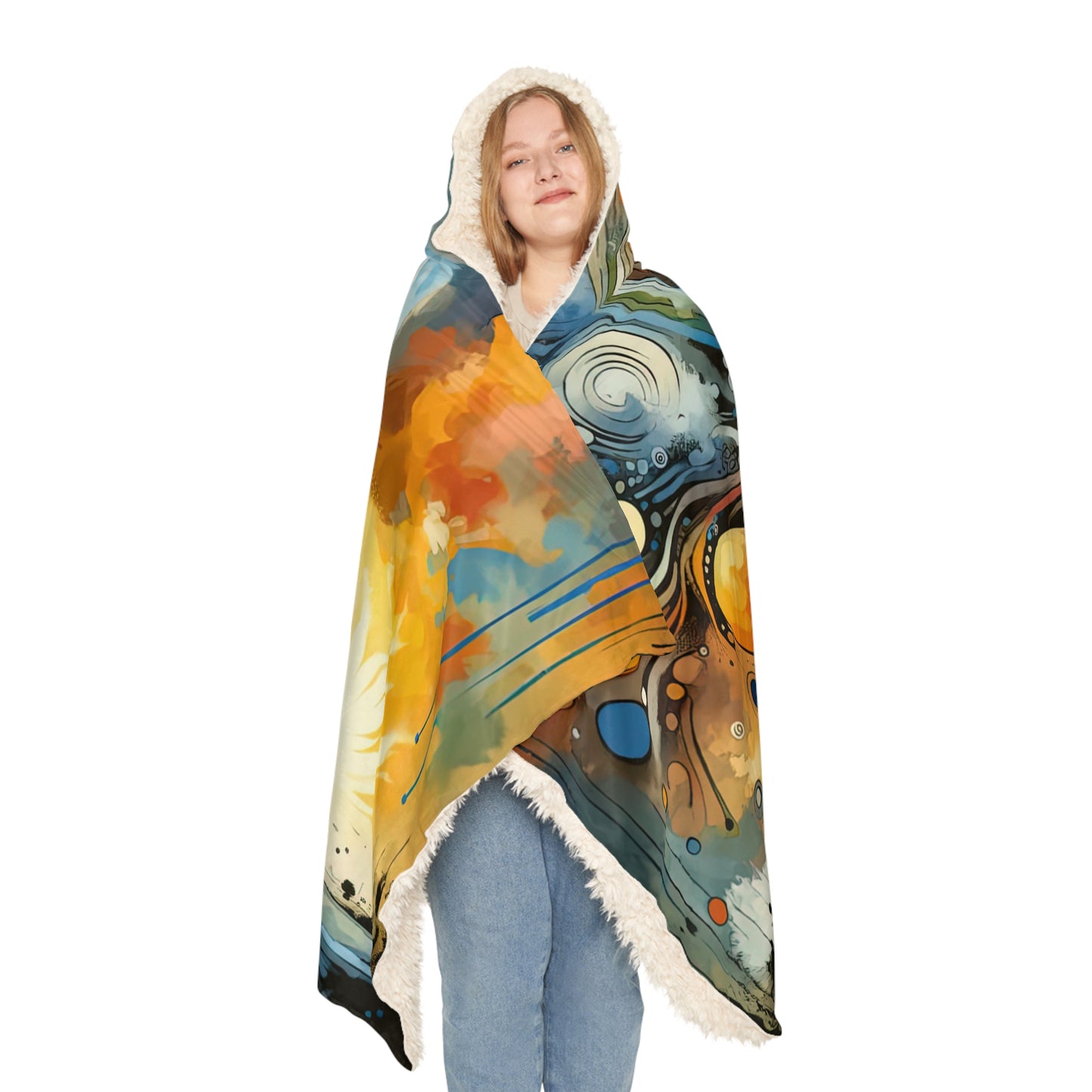 Intentional Awakening Reflection Snuggle Blanket