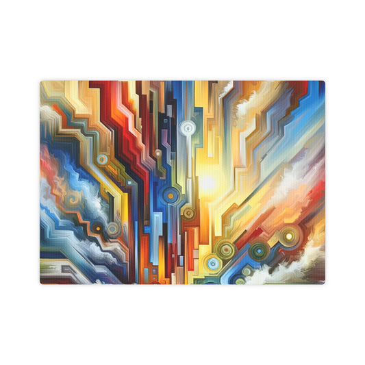 Unity Abstract Vibrancy Canvas Photo Tile