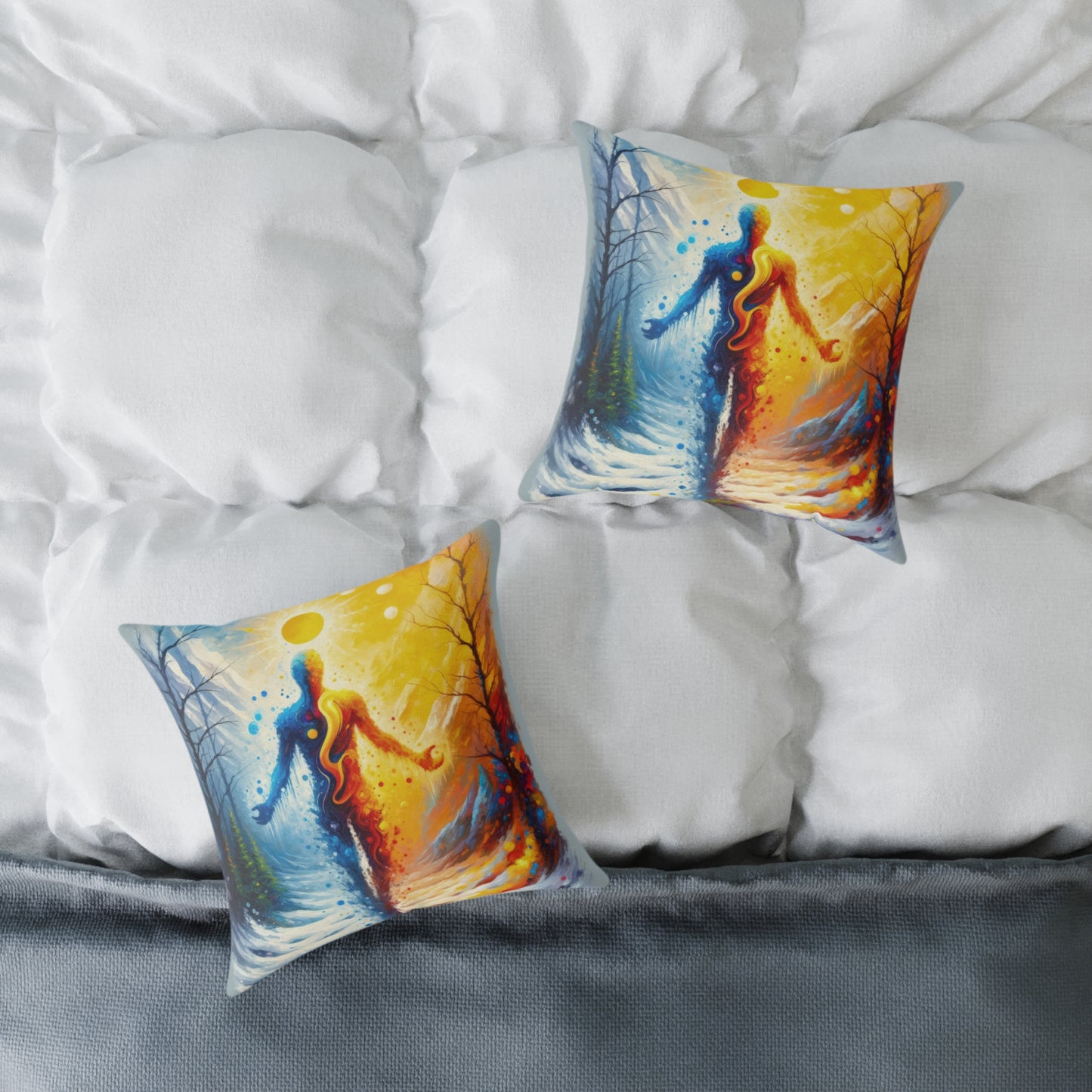 Invincible Summer Discovery Spun Polyester Pillow