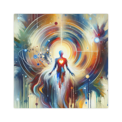 Unified Heart Awakening Canvas Photo Tile