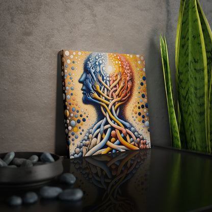 Unveiling Inner Essence Canvas Photo Tile