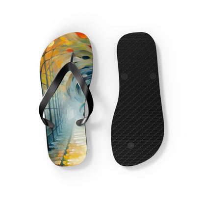 Autumn Whirlwind Escape Flip Flops