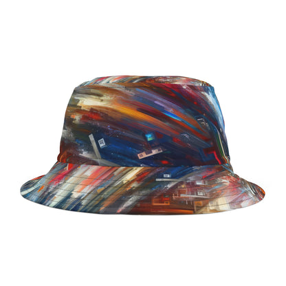 Digital Chaos Symphony Bucket Hat (AOP)