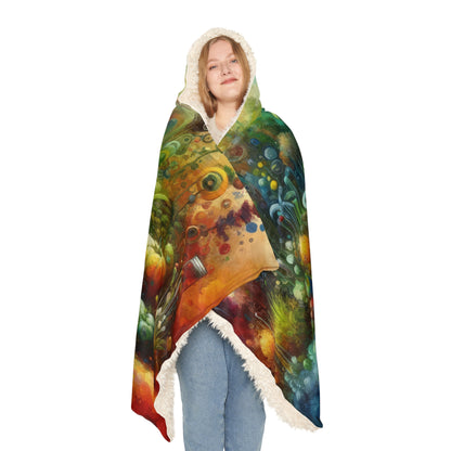 Communal Garden Microcosm Snuggle Blanket