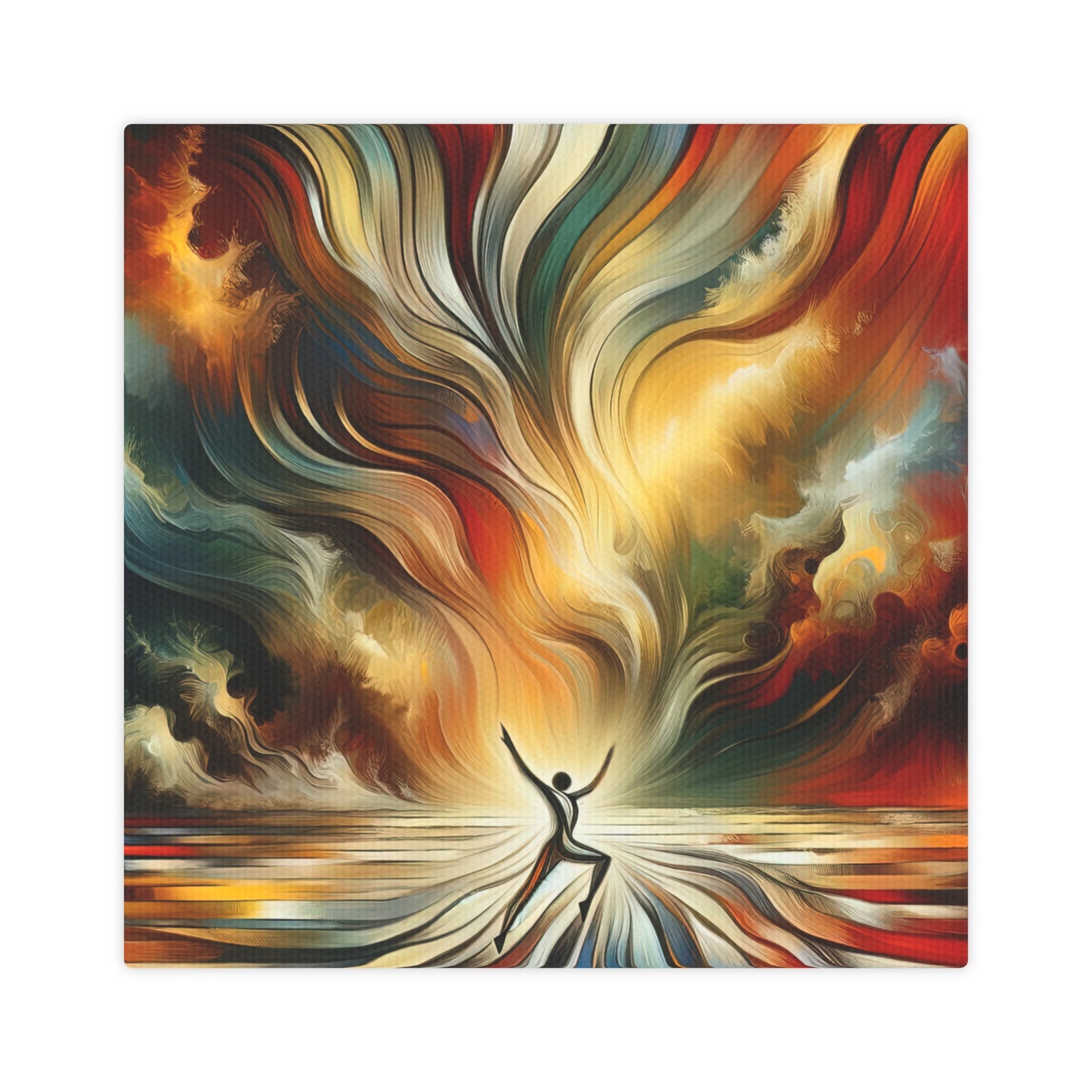 Symphonic Interconnectedness Shift Canvas Photo Tile