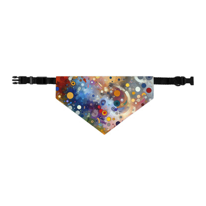 Humorous Unified Tachism Pet Bandana Collar