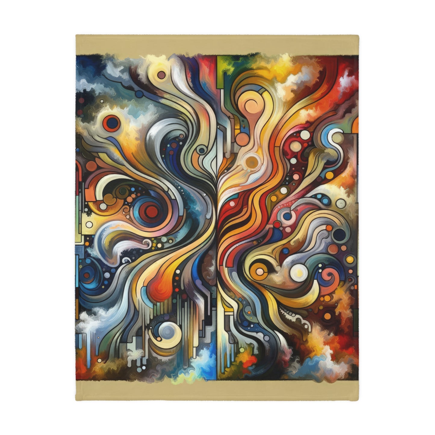 Tapestry Truths Diversity Velveteen Microfiber Blanket (Two-sided print)