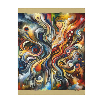 Tapestry Truths Diversity Velveteen Microfiber Blanket (Two-sided print)