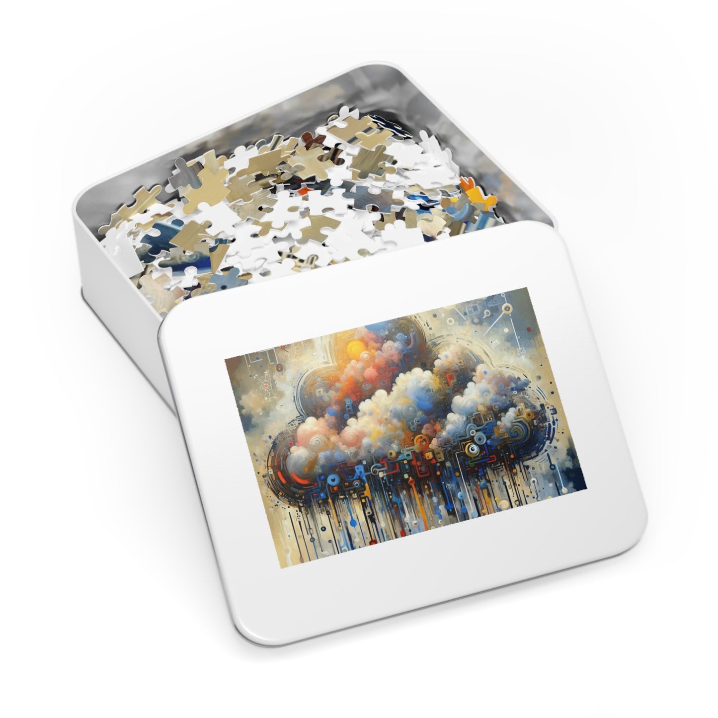 Cloud Community Crafting Jigsaw Puzzle (30, 110, 252, 500,1000-Piece)