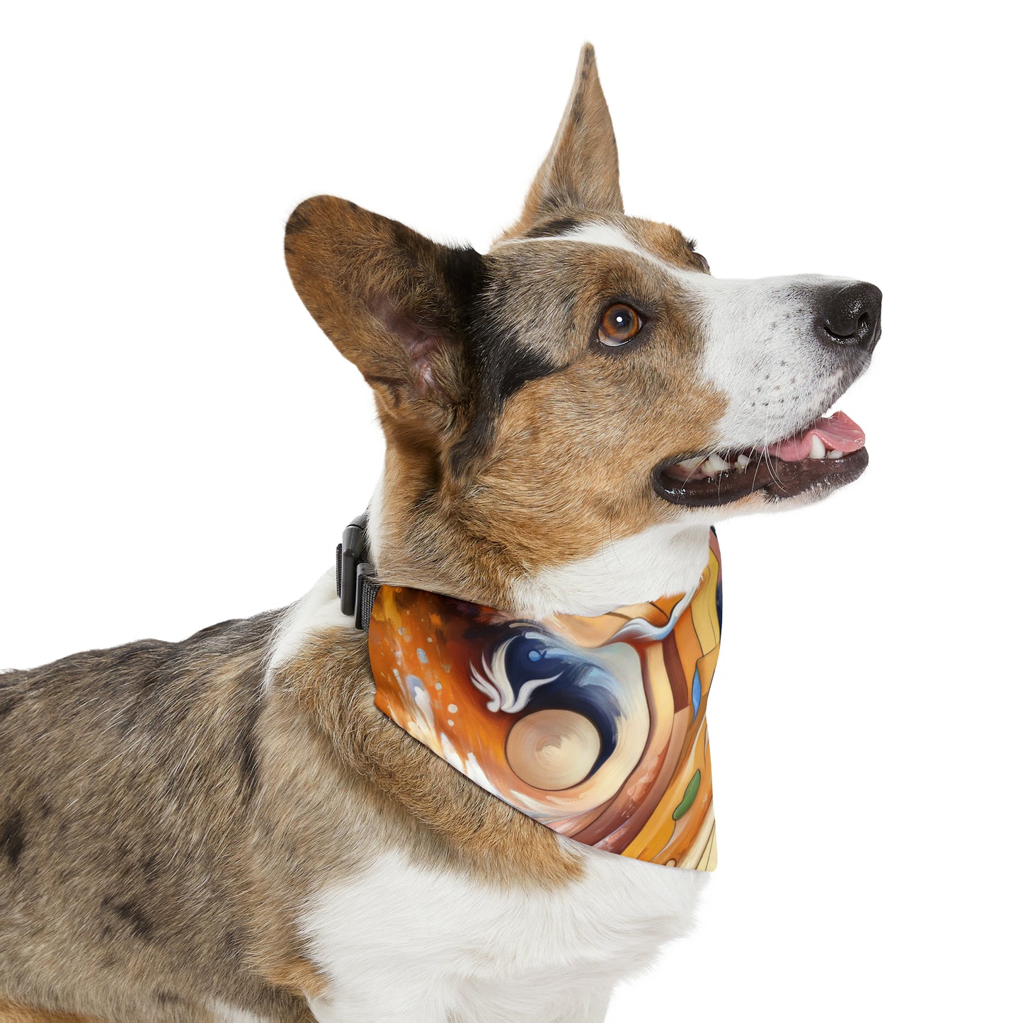 Companionable Lightness Journey Pet Bandana Collar