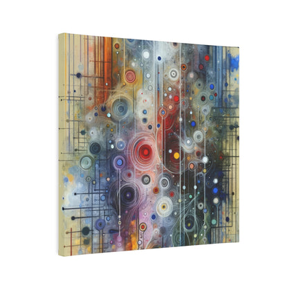 Awakenings Interconnectedness Tachism Canvas Photo Tile