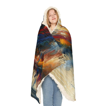 Grandiose Transformation Tachism Snuggle Blanket