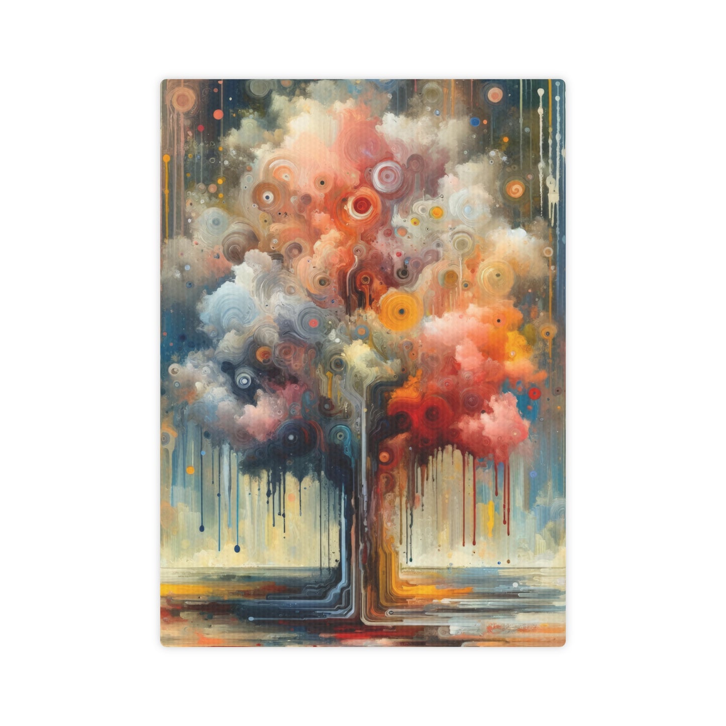 Abstract Beliefs Reflection Canvas Photo Tile