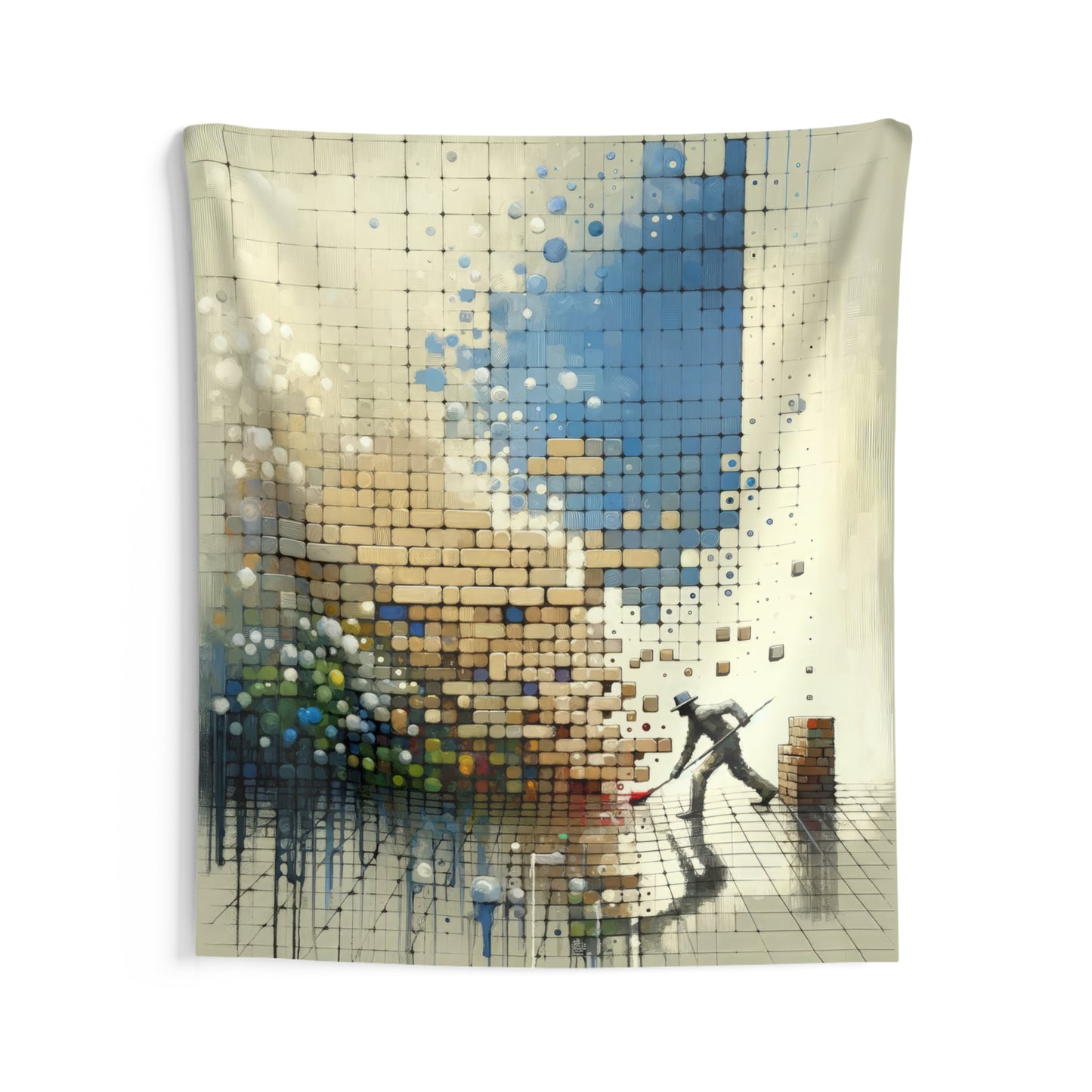 Change Tachism Everyday Indoor Wall Tapestries