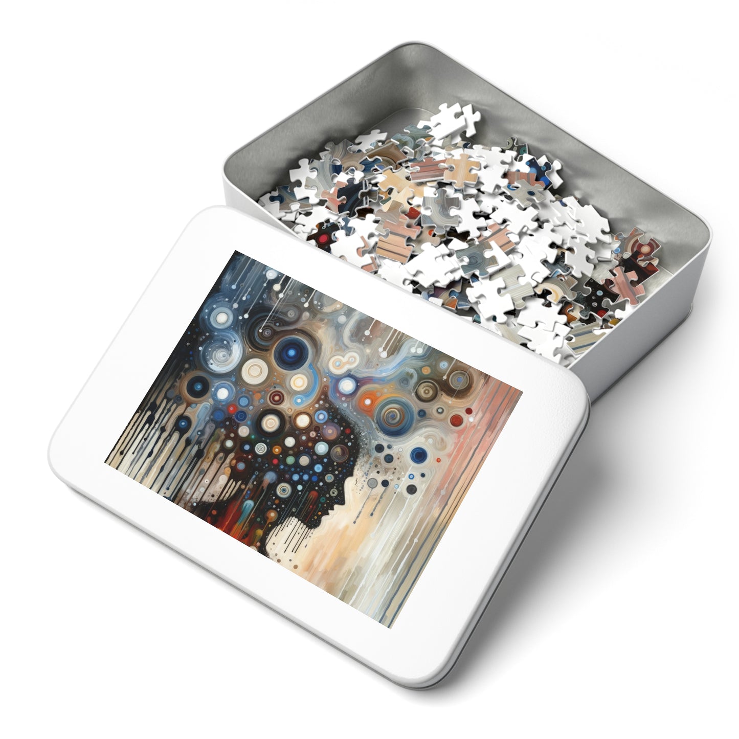 Universal Personal Tachism Jigsaw Puzzle (30, 110, 252, 500,1000-Piece)