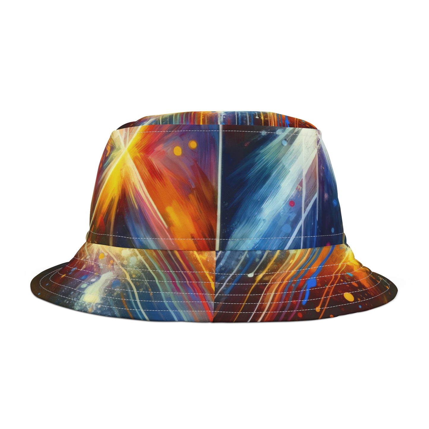 Prismatic Light Spectrum Bucket Hat (AOP)