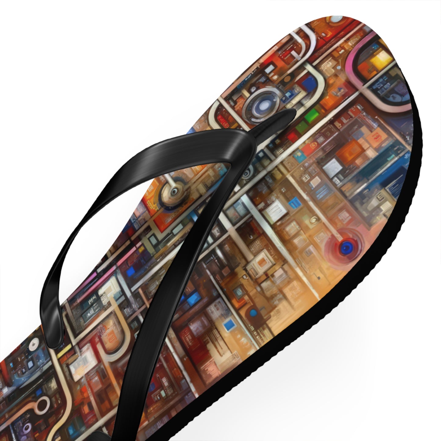 Grandest App Tapestry Flip Flops