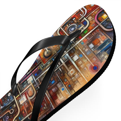 Grandest App Tapestry Flip Flops
