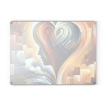 Heartfelt Lexicon Unity Glass Cutting Board