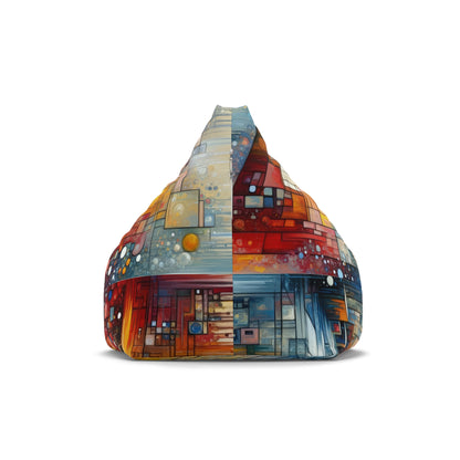 Reflective Habitation Art Bean Bag Chair Cover