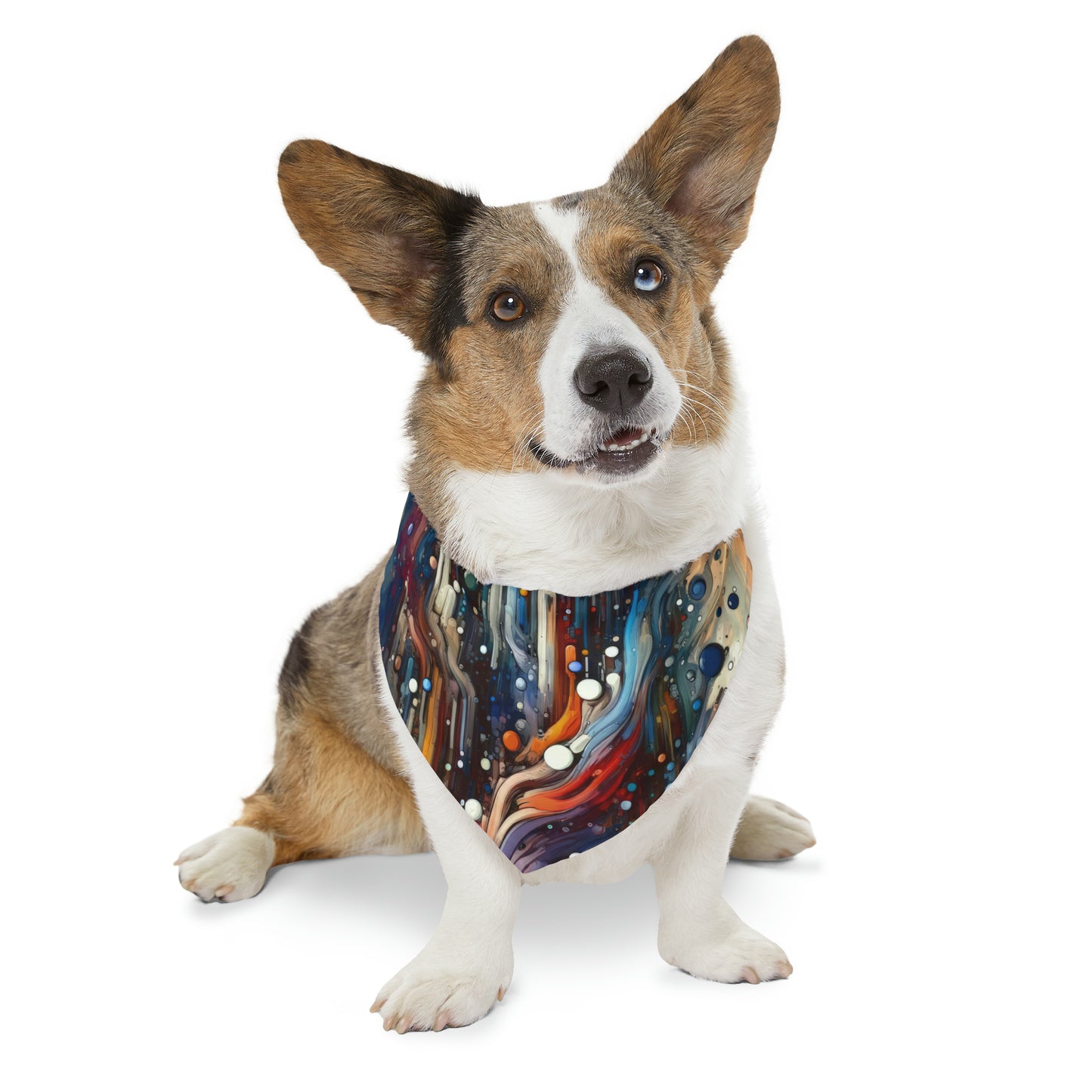 Coherent Change Visualization Pet Bandana Collar