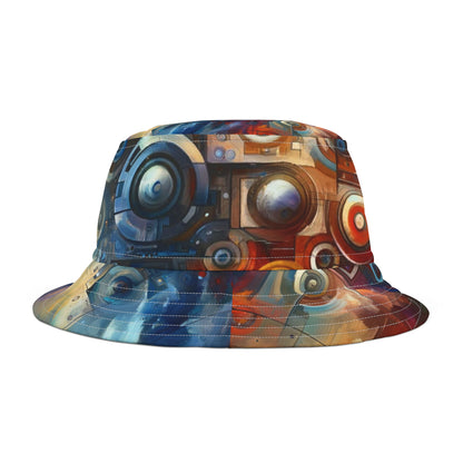 Tech Gratitude Fusion Bucket Hat (AOP)