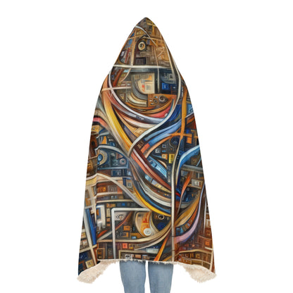 Intricate Life Tapestry Snuggle Blanket