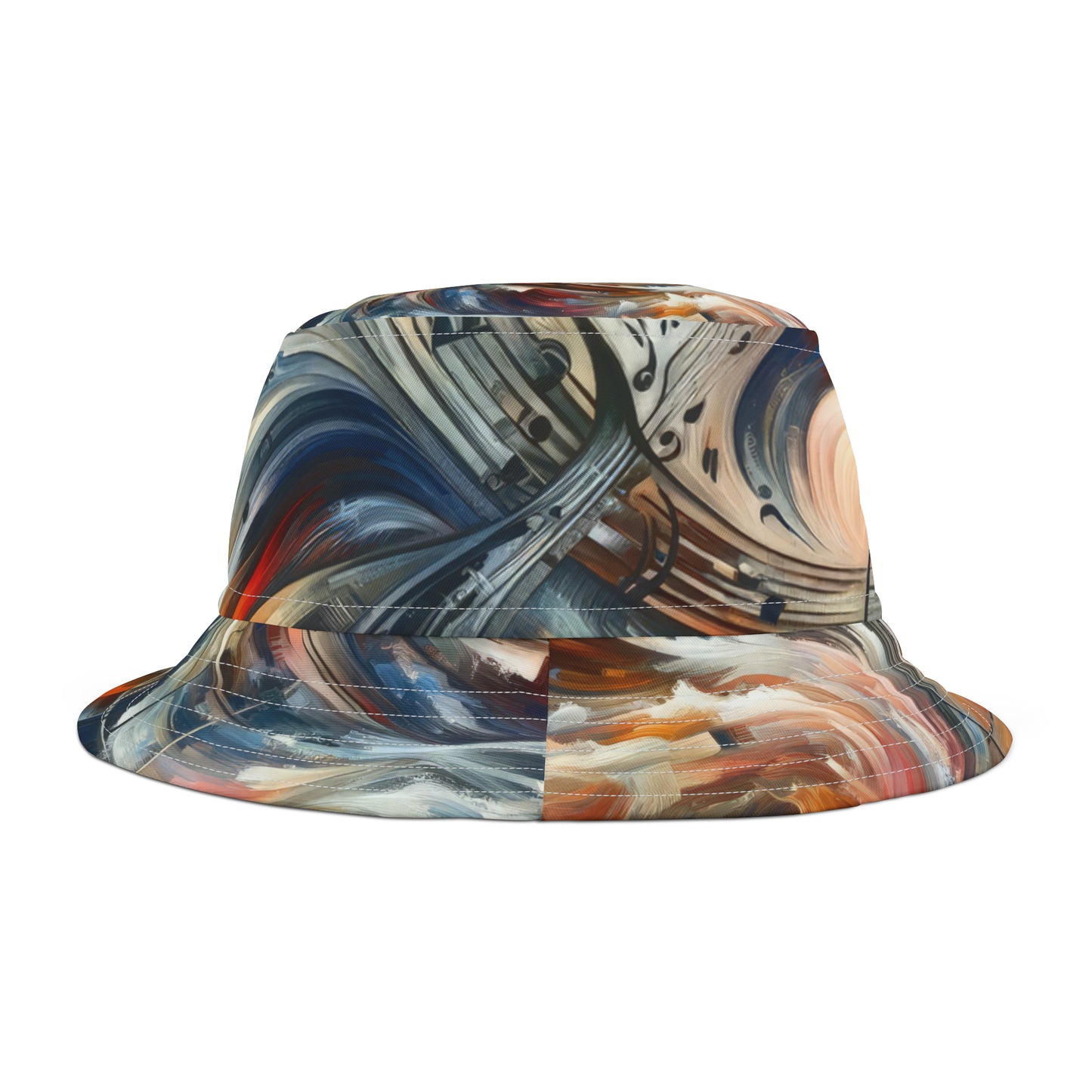 Symphonic Empathic Swirls Bucket Hat (AOP)