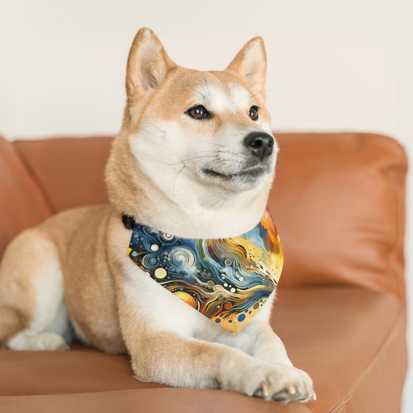Intentional Awakening Reflection Pet Bandana Collar