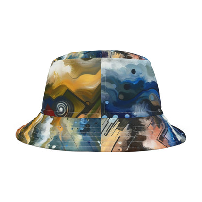 Digital Divide Navigation Bucket Hat (AOP)