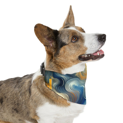 Spiritual Tranquil Sanctuary Pet Bandana Collar