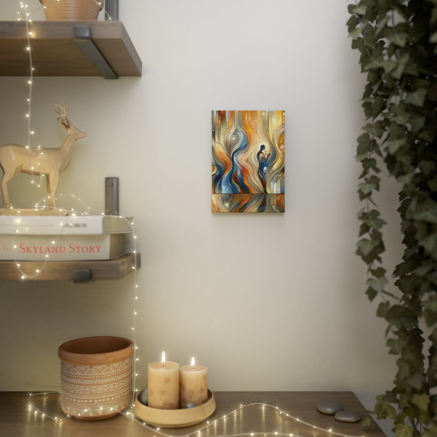 Self Embrace Benevolence Canvas Photo Tile