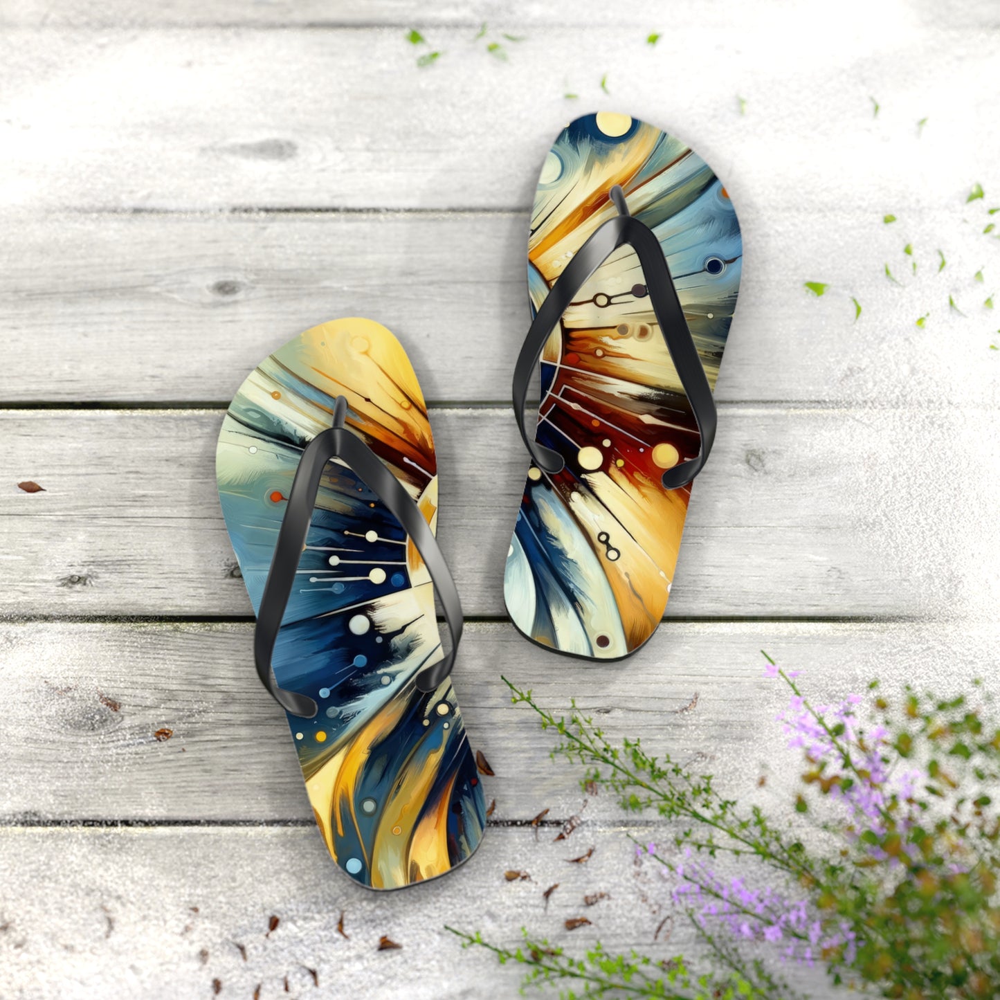 Compassionate Ethical Guidance Flip Flops