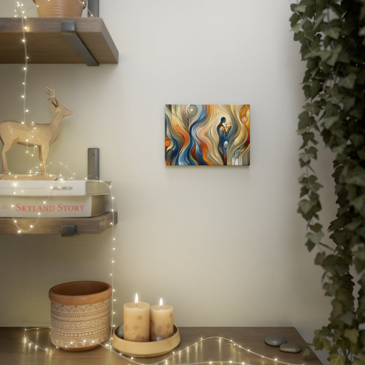 Self Embrace Benevolence Canvas Photo Tile