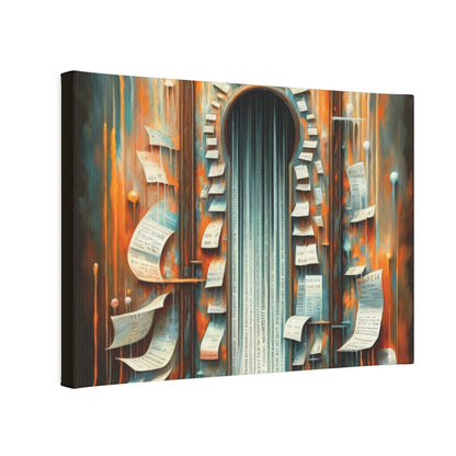 Illuminated Truths Mirror Canvas Photo Tile
