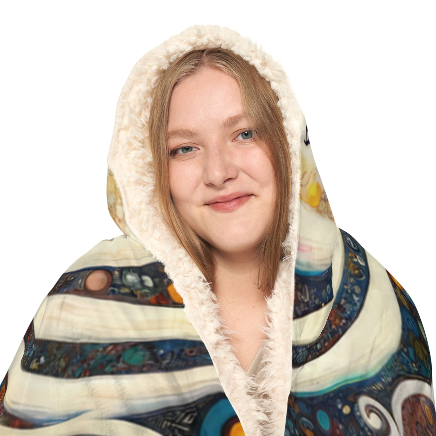 Syncing Silicon Spirituality Snuggle Blanket