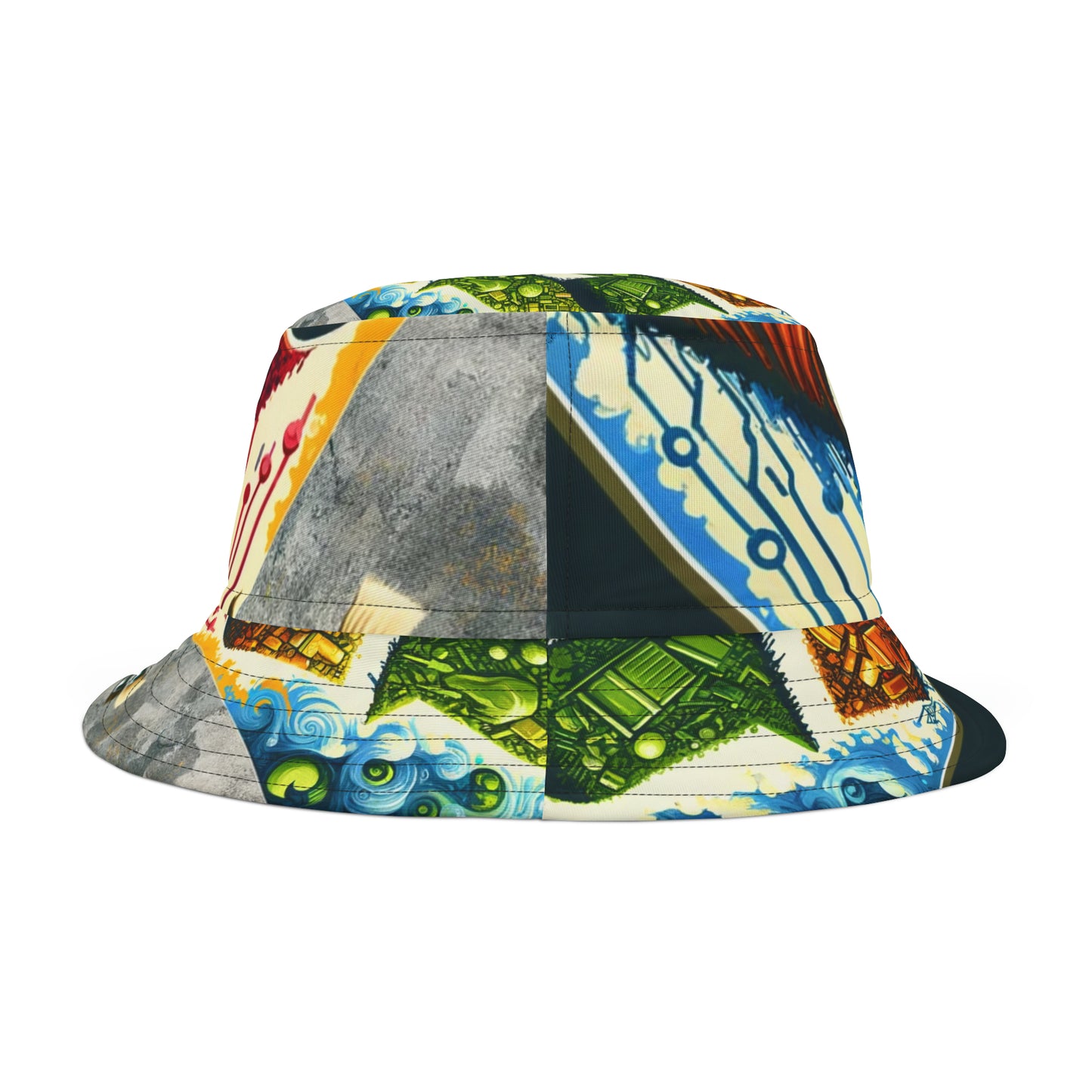 Upcycling Lifecycle Artistry Bucket Hat (AOP)