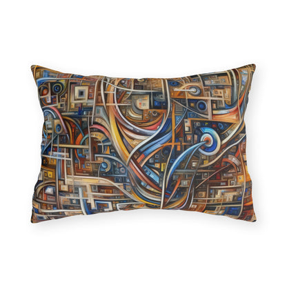 Intricate Life Tapestry Outdoor Pillows