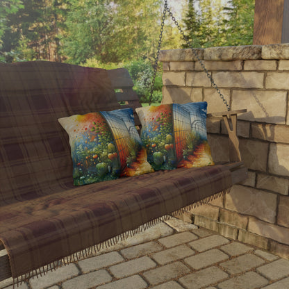 Greenhouse Digital Genesis Outdoor Pillows