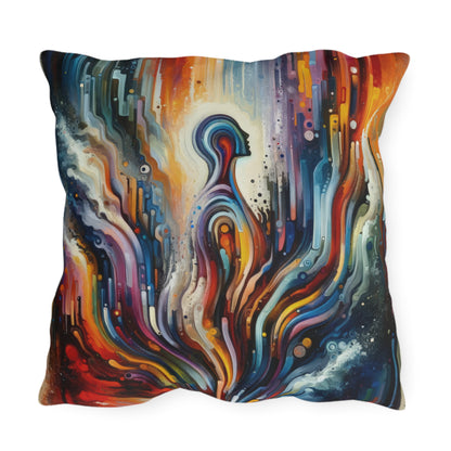 Threshold Collective Consciousness Outdoor Pillows