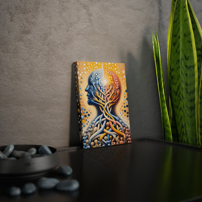 Unveiling Inner Essence Canvas Photo Tile