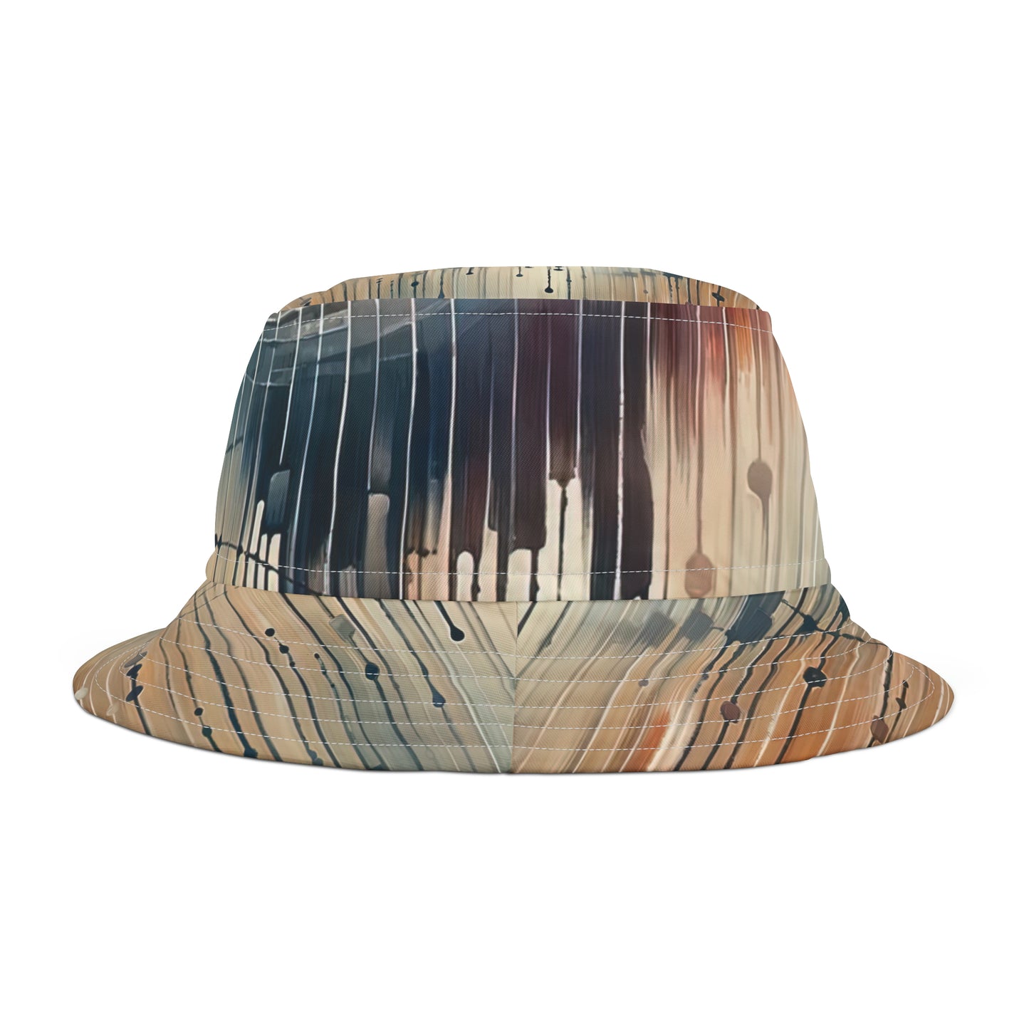 Rhythmic Heart Dance Bucket Hat (AOP)