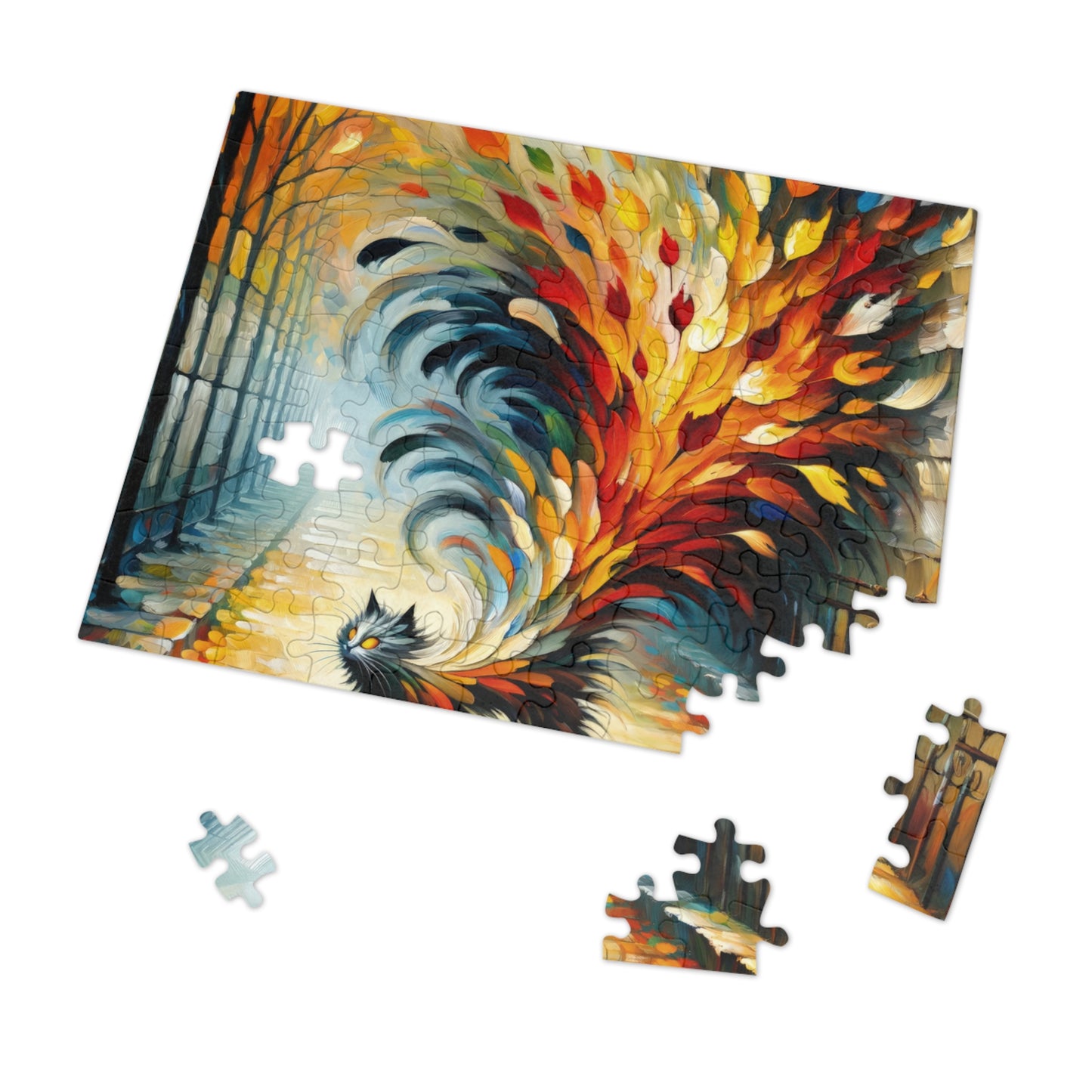 Autumn Whirlwind Escape Jigsaw Puzzle (30, 110, 252, 500,1000-Piece)