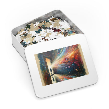 Mirror Wholeness Tachism Jigsaw Puzzle (30, 110, 252, 500,1000-Piece)