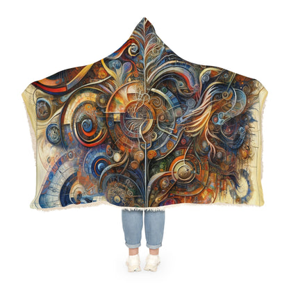 Ethos Web Abstract Snuggle Blanket